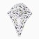 Children's bandana, white color, size 46-48