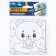 Magnet Coloring Color "Bear", 10 x 10 cm