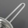 A colander made of stainless steel of the "Goodwin" share, d = 20 cm, a long handle