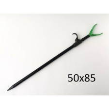 Telescopic stand, painted metal, 50x85 cm