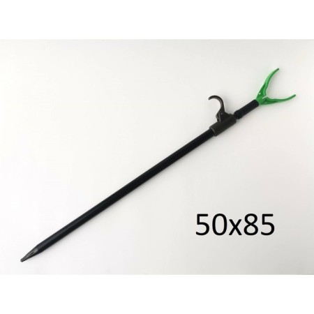 Telescopic stand, painted metal, 50x85 cm