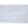 Gypsum tile "Classic" 1 sq.m. (66pcs in the set) White, 220x55 mm