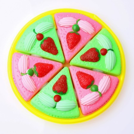 Game set "Tea Party", Minnie Mouse, cake and fruit on Velcro-4