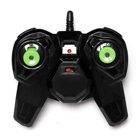 Radio -controlled machine "Combolation - transformer", works on the battery, the color of the green-4