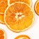 Orange sublimated Konfinetta, Slies, 30 g.