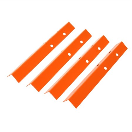 Set of legs for beds, 4 pcs., Orange, Greengo-2
