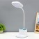Table lamp sensory "Classen" LED 3W AKB USB white and white 14x13.5x57 cm Risalux