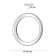 ASUNO lamp, 48W LED 3000-6500K, 3800LAM, white color, IP43 with FDU