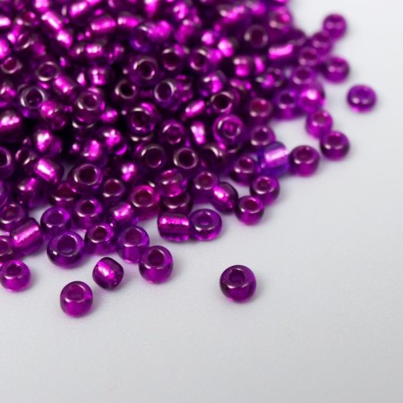 12/0 round beads in the bottle "purple" transparent-color 20 grams-2