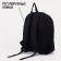 School backpack on lightning, black/blue color