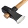 Calun Couplede forged tundra pro, reverse icy, handle from a beech, with protection, 3.6 kg