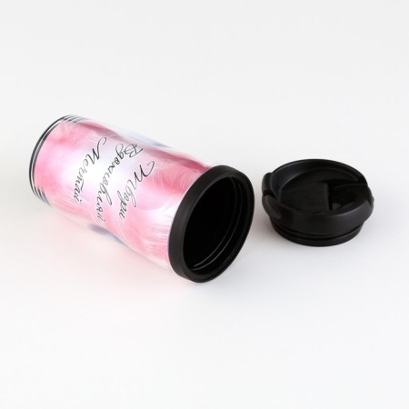 The thermostat with the insert "Create, inspire, dream" 300 ml, retains heat 2 hours-3