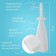 A gasoline tube for newborns, white color, Christmas tree design