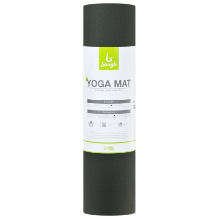 Sangh yoga rug, 183 × 61 × 0.8 cm, dark green color-9