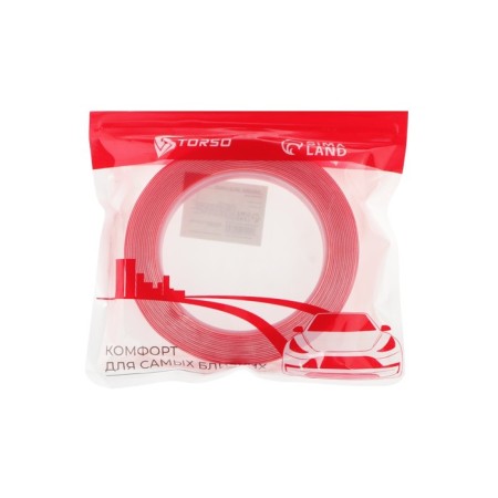 Adhesive tape Torso, transparent, bilateral, acrylic, 12 mm x 5 m-3
