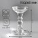 Crystroff-5 candlestick 15x10 cm