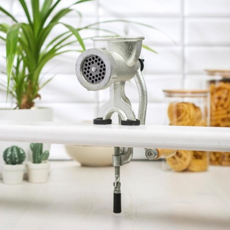 Manual meat grinder "Uralochka", cast iron