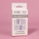 Spring overhead nails, 12 pcs, with adhesive plates, ballerina shape, multi -colored