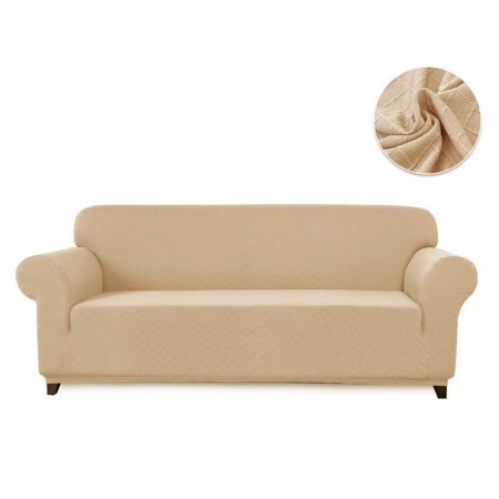 Czech on the sofa "Iliana", double, color milk