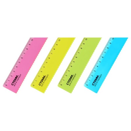 Line 15 cm Istanm, with a wavy edge, transparent, neon colors, mix, euro suspension-1