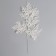 Decorative twig "amazement" in white, 0.3 × 12 × 28 cm