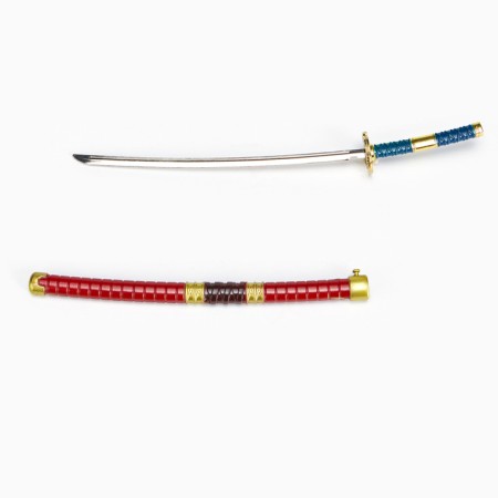 Souvenir weapons mini "Katana Zoro", 24 cm, red-3