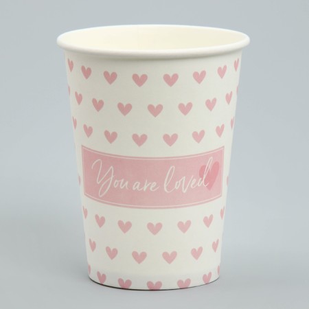 A glass for flowers "heart", 350 ml-1