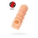 Kokos nozzle is realistic with additional stimulation, TPE, bodily, 15.6 cm, s