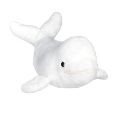 Beluga soft toy, 40 cm