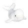 Beluga soft toy, 40 cm