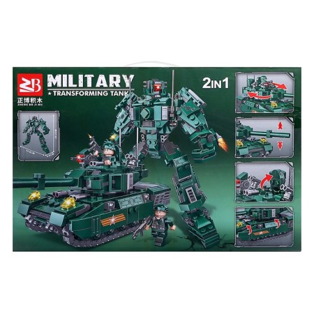 Designer "Robots. Transformer tank ", 489 details-4