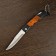 Folder Knock Folding "strip" 14.6cm, blade 66mm/1.2mm, with a chain