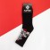 New Year's socks KAFTAN "Bad Santa" Size 41-44 (27-29 cm), black color