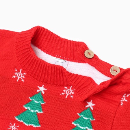 Knitted crumb set "XMAS" Height 98-104 cm-4