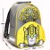 School backpack with an ergonomic back, 37x26x15 cm, transformers