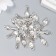 Decor Metal for creativity "Power of the baby - Baby" silver set 20 pcs
