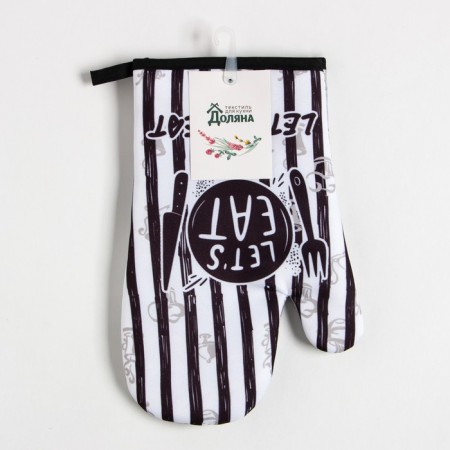Varezhka Dolyana "EAT" 26x16 cm, 100% p/e-3