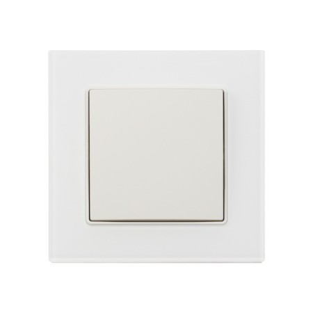 Silent Matt Matte Glass, 10 a, 1 cl., Hidden, glass, white-2