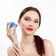 A set of vacuum cans for massage, glass, D 1.5/2.4 cm, 2 pcs, color blue