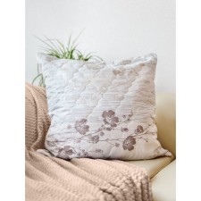 Flax palette pillow, size 70x70 cm, artificial swan fluff