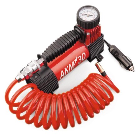 Autoprofi car compressor, series "AKM" 30 l/min, 12V, 7 atm.-1