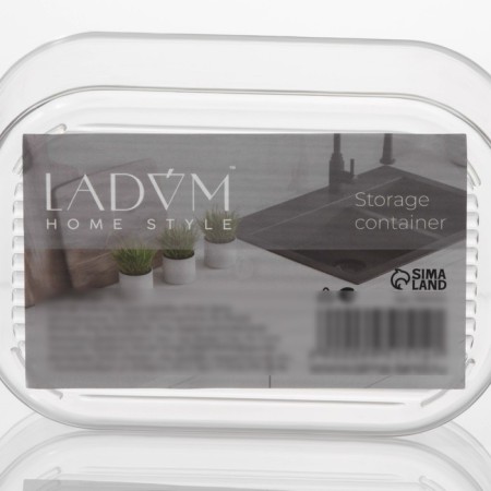 LADOM storage container, 14.5 × 9.5x6.3 cm, transparent color-6