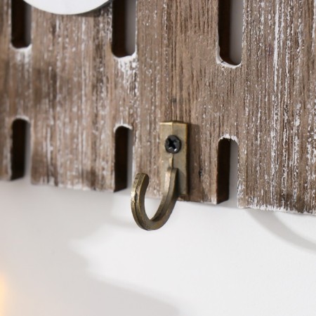 Decorative tree hooks "Key to home" MIX 15x0.8x15.6 cm-2