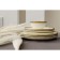 Porcelain saucer Magistro poursephona, 90 ml, d = 9.2 cm, beige color