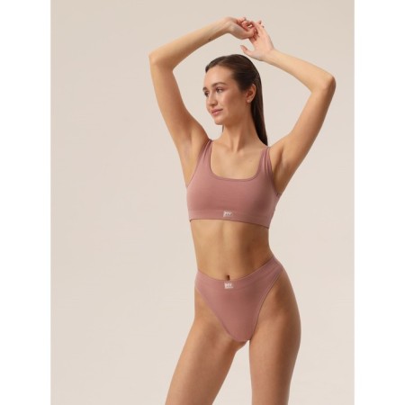 Top female on wide straps Mirey, size 48, pink color-2