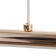 Bayerlux lamp "RUKI" 57W LED gold 83x4.5x21cm