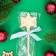 New Year. Figure made of white chocolate "Snowflake on a stick", 12 g ± 5 %