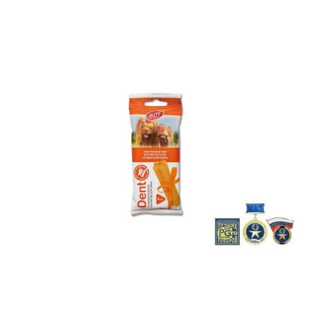 Biff chewing snack with a taste of cheese for small breeds, 40 g-1