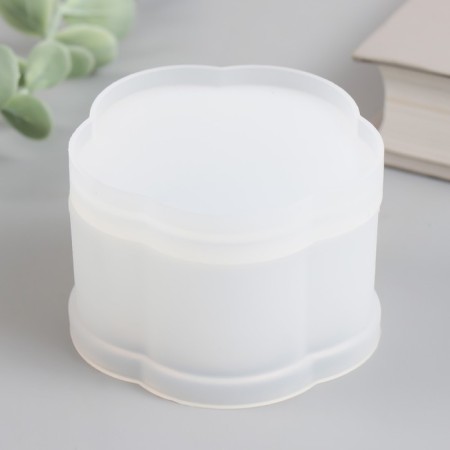 Mold Silicon "Wave Broke" with a lid 8x7.4x3.8 cm