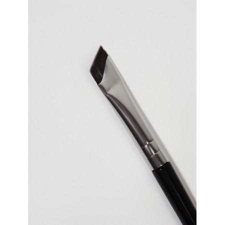 Brush d/makeup d/eyebrows, eyeliner 14 (± 1) cm nylon plastic black bag QF-1